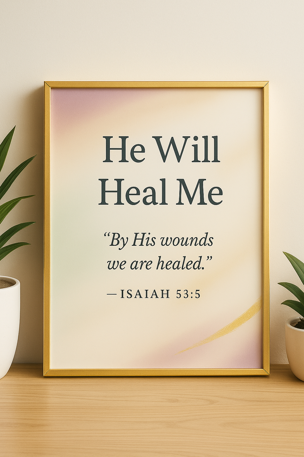 He Will Heal Me